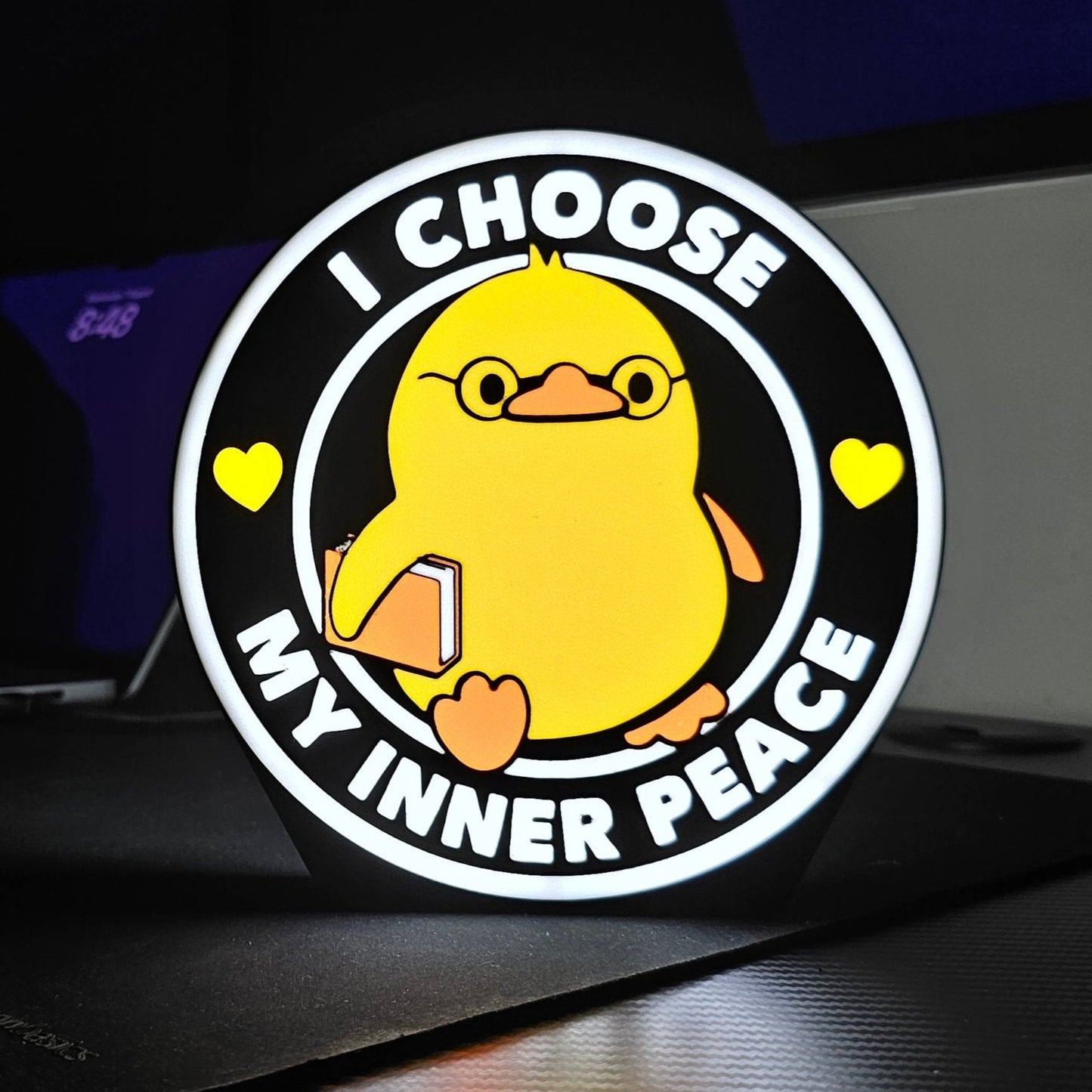 I choose my inner peace | Lamp